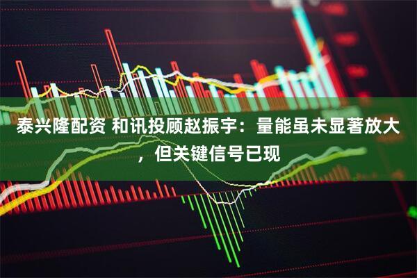 泰興隆配資 和訊投顧趙振宇:量能雖未顯著放大,但關鍵信號已現